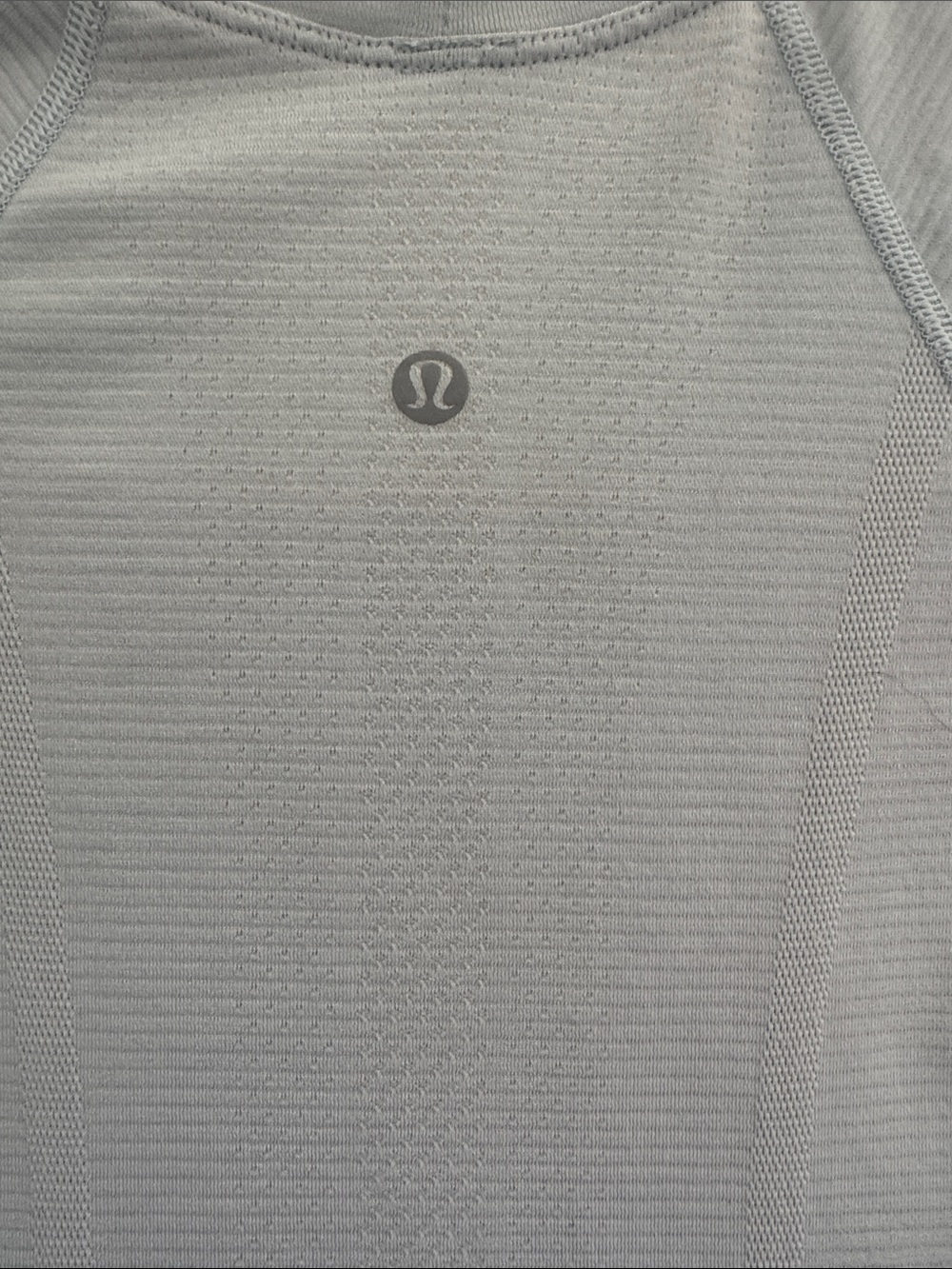 lululemon athletica Light Gray Short Sleeve Athletic Tee - Picture 8 of 10